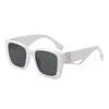 نظارات شمسية عصرية عصرية مربعة الشكل للرجال والنساء بحرف B تصميم العلامة التجارية للسيدات الصيفي للشاطئ UV400 نظارات شمسية De Sol Shades