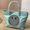 designer prada saco mulheres smiley bolsa bolsa strass pequenos sacos de compras senhora moda tote 20cm