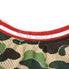 Summer Men Basketball T Shirt Vest Fashion Designer Camouflage M￶nster ￤rml￶sa Tees Asian Size M-3XL