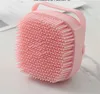 Bathroom Puppy Brushes Big Dog Cat Grooming Bath Massage Gloves Soft Safety Silicone Pet Accessories for Dogs Cats Tools Mascotas Products 6076 Q