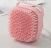 Spazzole per cuccioli da bagno Big Dog Cat Grooming Bath Massage Guanti Soft Safety Silicone Accessori per animali domestici per cani Strumenti per gatti Prodotti Mascotas 6076 Q