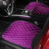 Coprisedili per auto Inverno Caldo Diamante Peluche Copertura universale Tappetino Cuscino Velluto Strass Protettore Accessori Ragazze DonnaAuto