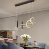 Nordic Led Pendant Lamps for Living Room Center Tables Dining Food Kitchen Accesories Chandelier Home Decoration Indoor Fixture