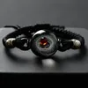 Bedelarmbanden universum planeten glazen kraalbanden Bangles Galaxy mode sieraden zonnestelsel voor vrouwen kerstcharm inte22