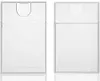 Scatole di fabbrica Porta di biglietti da visita in plastica Case tascabile Clear Slim Wallet Protable Name Boxes per MEN5594474