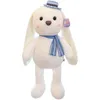 Śliczny Cherry Blossom Long Uch Rabbit Plush Doll Pillow Doll Doll Girl Birthday Prezent za 3060CM6808262