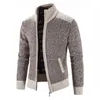 Casaco masculino de suéter de suéter masculino Cardigan Homens de malha de malha