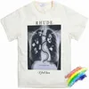 Übergroßes Rhude Designer-T-Shirt für Männer und Frauen, 1 1, beste Qualität, Skelett-Schmetterlingsdruck, Röntgen-T-Shirt, Tops, T-Shirt, Sommerstil, hochwertig