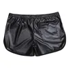 Men039S Shorts Faux Leather Boxer Trunk Wetlook Lounge Sports Short Pants Boxers Casual Men3988795