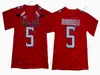 NCAA Football Jersey 5 Patrick Mahomes II 15 Drew Brees 10 McKenzie Milton 18 Shaquem Griffin 1 Soso Jamabo 3 Josh Rosen 17 Christian Pabico