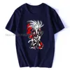 メンズTシャツSAMURAI MONSTERBLACK TシャツDororo Homme TシャツMEN COTTON TSHIRTアニメTEES HARAJUKU STREETWEAR半袖