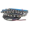 LED Strip Light DC12V بشكل فردي WS2811 LED شريط LED أبيض/أسود PCB 30/60 بكسل RGB 2811 LED شريط شريط مضاد للماء