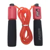 Jump Ropes With Counter Sports Fitness CrossFit Justerbar Fast Speed ​​Counting Hopp Skip Rope Hopping Wire Calory Workout 220517