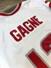 NIK1 Vintage 12 Sam Gagne 2007 Hockey Jersey Hafted Haft Dostosuj dowolną nazwę i koszulki numeryczne
