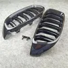 2pcs Araba Stili Parlak Siyah Ön Böbrek BMW 4 Serisi F32 F33 F36 F80 F83 2013+Otomobil Aksesuarları için