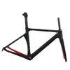 클리어런스 판매 에어로로드 자전거 프레임 TT-X1 Hight Modulus Toray T800 탄소 섬유 커스텀 페인트 BB86