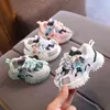 Scarpe sportive per bambini per ragazzi Ragazze Moda Scarpe da papà in mesh traspirante Chunky Sneaker Baby Toddler Soft antiscivolo Kid Casual Sneakers G220517