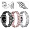 Luxury Stainless Steel Strap For Apple Watch Ultra 49mm Band 42mm 44mm 45mm Women Diamond Straps 38mm 40mm 41mm For iwatch Series 8 7 6 se 5 4 3 Bracelet