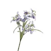 زهرة واحدة من زهرة طويلة الجرس الساقين السحلية 19 "طول محاكاة convallaria majalis لحفل الزفاف زهور الاصطناعية الزخرفة