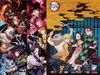 1000 szt. Cartoon Series Jigsaw Anime Puzzle Demon Slayer Kimetsu No Yaiba Paper Kamado Tanjirou Educational Toys Prezenty