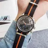 Роскошные часы для мужских механических часов Многофункциональная тканевая сумка Ouba Six Side Fashion Business Швейцарский бренд Женева Исправления