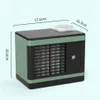 Cooler Water Cube Mini Portable Home Office Mute Air Conditioning Fan Desktop Spray Cooler291C
