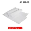 Ink Refill Kits A4 UV DTF Film A For A3 Printer Transfer Silicone Glass Metal Acrylic StickerInk Roge22