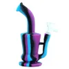 Shisha Dab Rig Bongs Drucken mit farbenfrohen Wasserrohr zum Rauchen