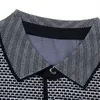 ブランドカジュアルな夏のストライプ半袖ポロシャツ男性Poloshirt Jersey高級メンズポロスティーシャツドレスファッション41616 220402