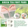 10pcs Détox patchs pieds de pied Pied Green Tea Détoxification PADS CORPS TOXINES CORTER