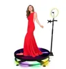 Other Stage Lighting 360 Photo Booth Automatic Rotating Selfie Props Wedding Photobooth Intelligent Operation Slow Motion Machine Video Camera