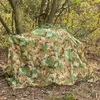 300D Pojedynczy kamuflaż Mesh Tkanina Tkanina Ocień Net Camo-net Ogród Ogród Ogród Odeporacja Ogrodzenie Outdoor Outdoor Chise 1,5 m szerokości pokrycia markizy H220419