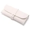 Retro Simple Glasses Bag Soft Leather Case Ins Girl Portable Sun Sunglass Storage Bags Anti-pressure