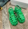 Designer boots designer gladiator sandals woman 6 colour platform heel EVA buckle slippers running triple s trainers loafers green white red bee sneakers dress shoe