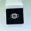 Petite Albionﾮ Ring med Prasiolit och diamanter