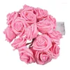 Str￤ngar LED -batteriet drivs 10/20/40LEDS rosa rose blommstr￤ng ljus julhelgsljus valentin br￶llop fest dekoration skamd