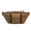 Utomhussportjakt Rinnande midjepåsar Detektion Multifunktion Fanny Pack Military Army Tactical Camo midja Väska Vattentät träningsbälte