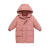 LZH 2021 Kinderkleding mode Winterjas voor meisjes kleding Baby jongens Jassen Dikke kinderen Down Jacket 4-10 jaar jassen J220718