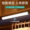 Decorazione del partito 50 pezzi Sensore di movimento Luci notturne a LED wireless Camera da letto Rilevatore di luce Lampada decorativa da parete Scala Armadio Corridoio