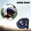 3 snap helmet visor