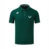 Rafael Nadal Andy Murray Men S Brand CoブランドポロシャツファッションメッシュラペルスポーツトップTシャツ220705