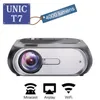 UNIC T7 Full HD 1080P LED-projektor 4000 Lumens Bärbar Proyector WIFI Multi Screen Hemmabio Beamer 3D Video Cinema