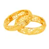 1pcs Dragon Phoenix Lady Bangle Dubai Armband für Frauen Solid 18k Gelbgold gefülltes klassisches Mode -Hochzeitsfeier Geschenk 60mm