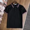 Designer Mens Polo Shirts Men's Fashion t shirts Casual Business Golf Summer Embroidered High Street Trend Tops