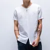 Arrival Summer Short Sleeve Shirts Men Thin Straight Cotton Linen Shirt Male Casual Breathable Cool Clothes TS-258 Men's