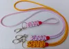 pendant necklaces lanyards stitches bracelet 3 ropes tornado braided titanium necklace baseball football many colors size 18" 20" 22"