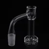 Volledige Weld Afgeschuinde Rand Roken 4mm bodem Terp Slurper Quartz Banger 10mm 14mm 18mm 20mmOD voor Dab Rigs Waterleidingen