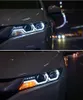 ホンダシティのカーヘッドライトLEDデイタイムランニングヘッドライトアセンブリ2016-2018ダイナミックターンシグナル高ビームオートアクセサリーランプ