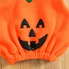 Clothing Sets Born Baby Halloween Pumpkin Costume Set Infants Unisex Girls Boys Adorable Sleeveless Face Tank Tops Hat OutfitsClothing