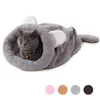 Spring Products Cat Bed Soft Warm Warm House Mets Puppy Cushion Funny 4 Color Y200330